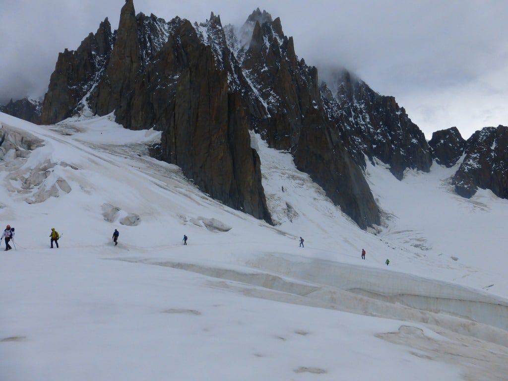 Alpes verano crestas Chamonix