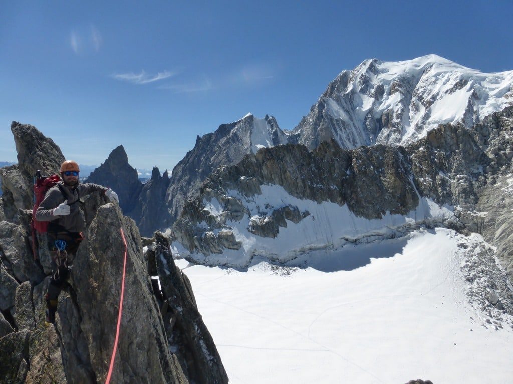 Alpes verano crestas Chamonix