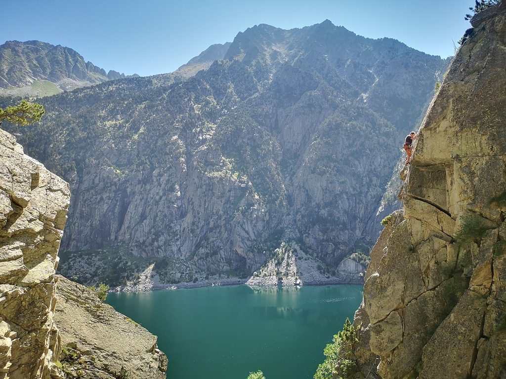 verano escalada vall de boi