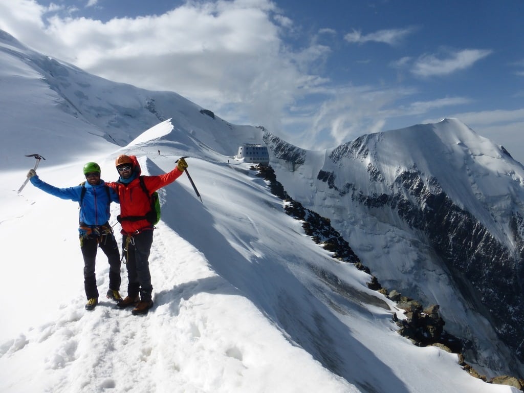 Alpes verano montblanc