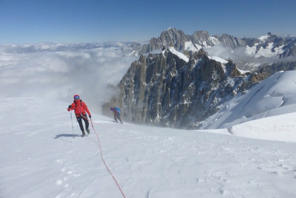 Alpes verano montblanc