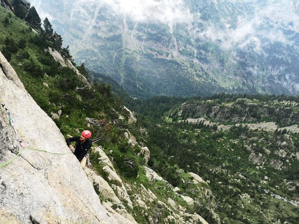 verano escalada pirineo catalan