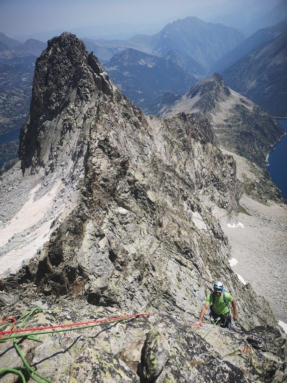 verano escalada pirneo francés