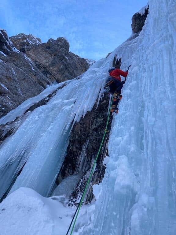 Invierno escalada en hielo Sidarta Gallego