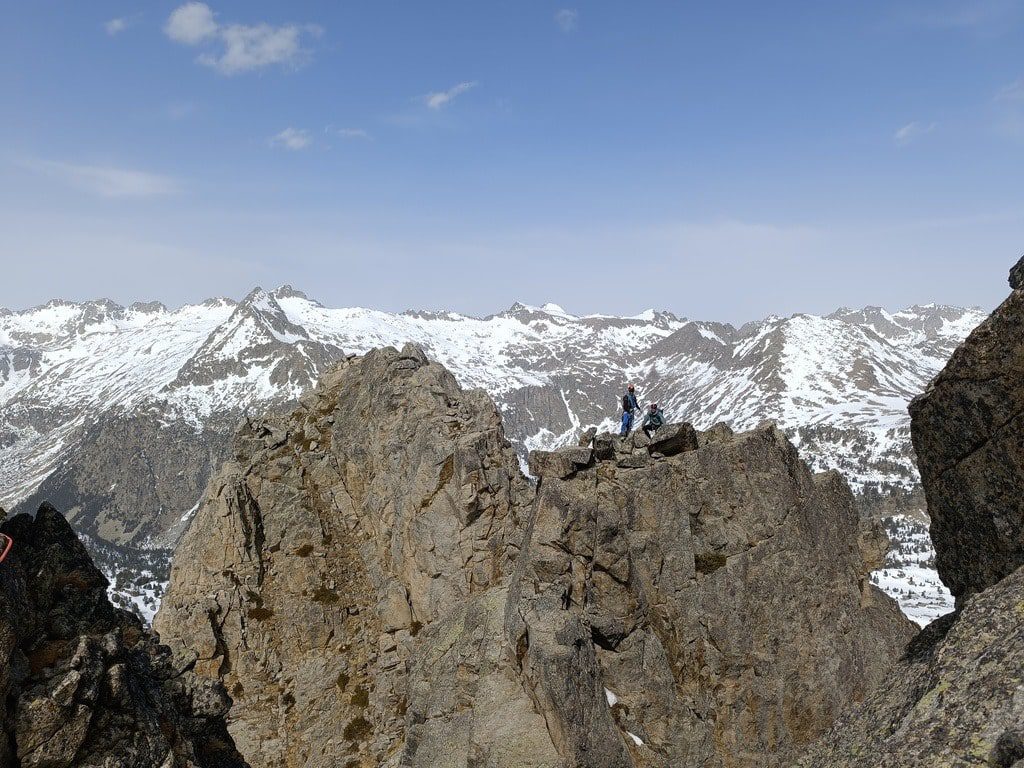 verano cresta pirineo catalan