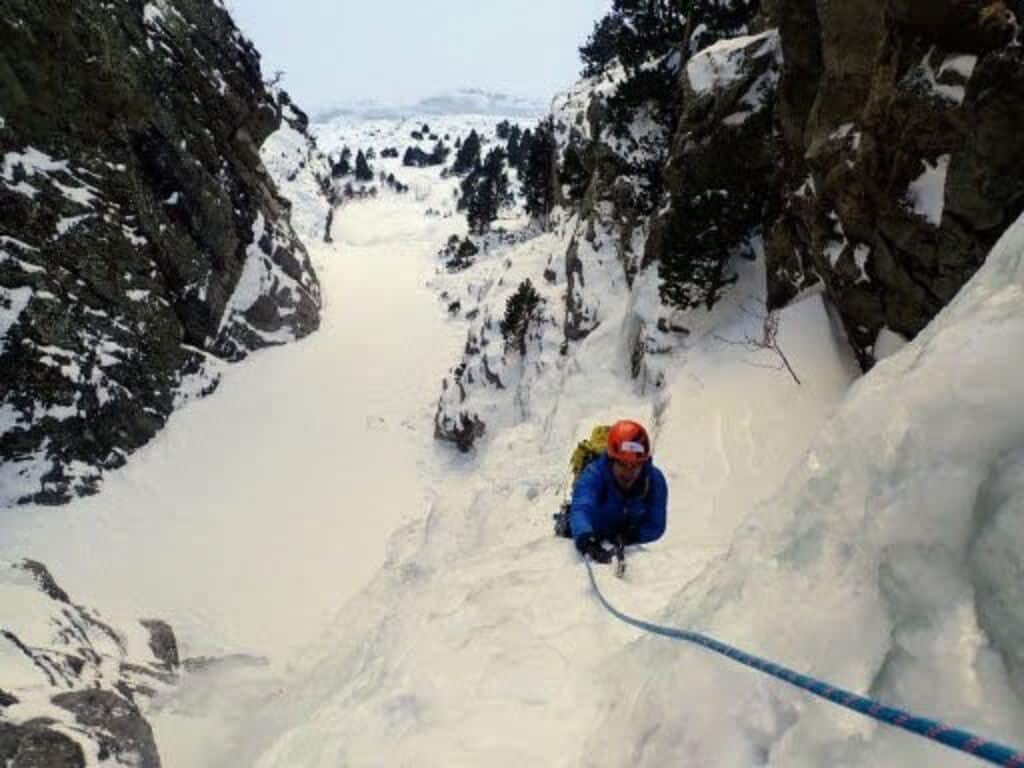 alpes invierno corredores