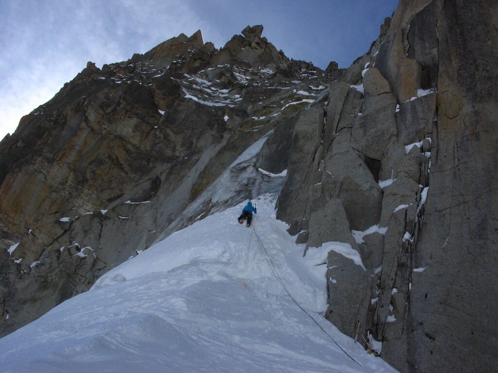 alpes invierno corredores