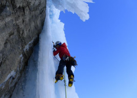 Escalada en hielo Alpes