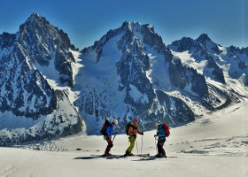 Esquí de montaña Alpes